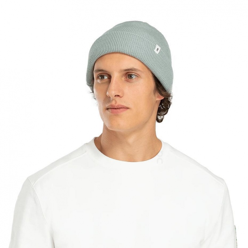 Gorro On Cloud Merino Hombre Turquesa | MX 3801IS