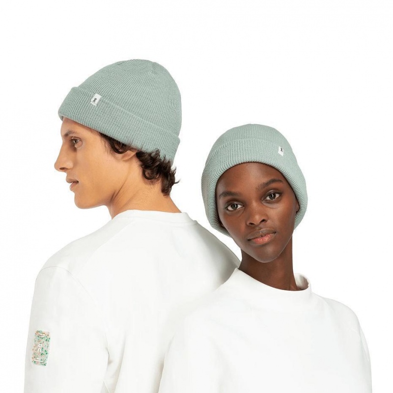 Gorro On Cloud Merino Mujer Verdes | MX 3341IS