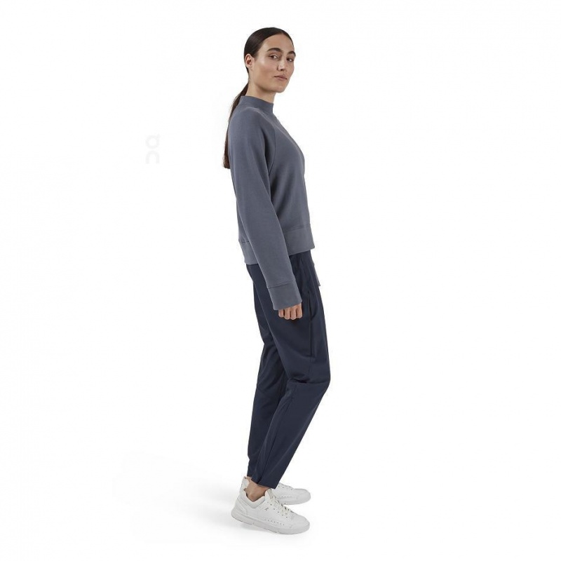 Pantalon On Cloud Ligeros Mujer Azul Marino | MX 3242OR