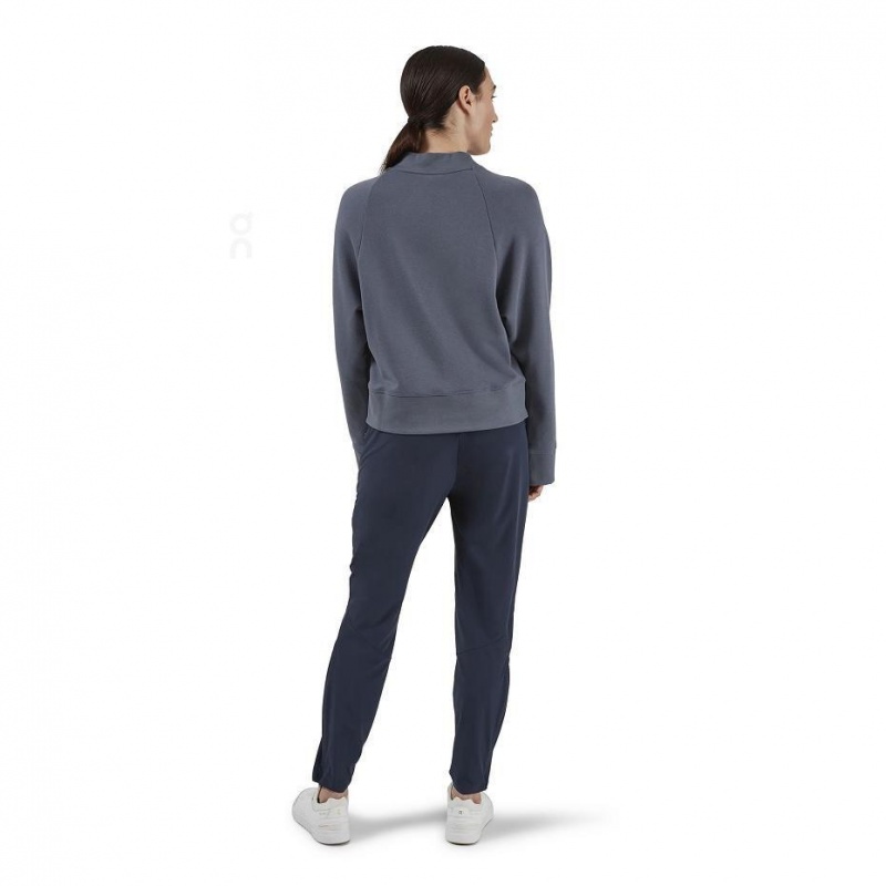 Pantalon On Cloud Ligeros Mujer Azul Marino | MX 3242OR