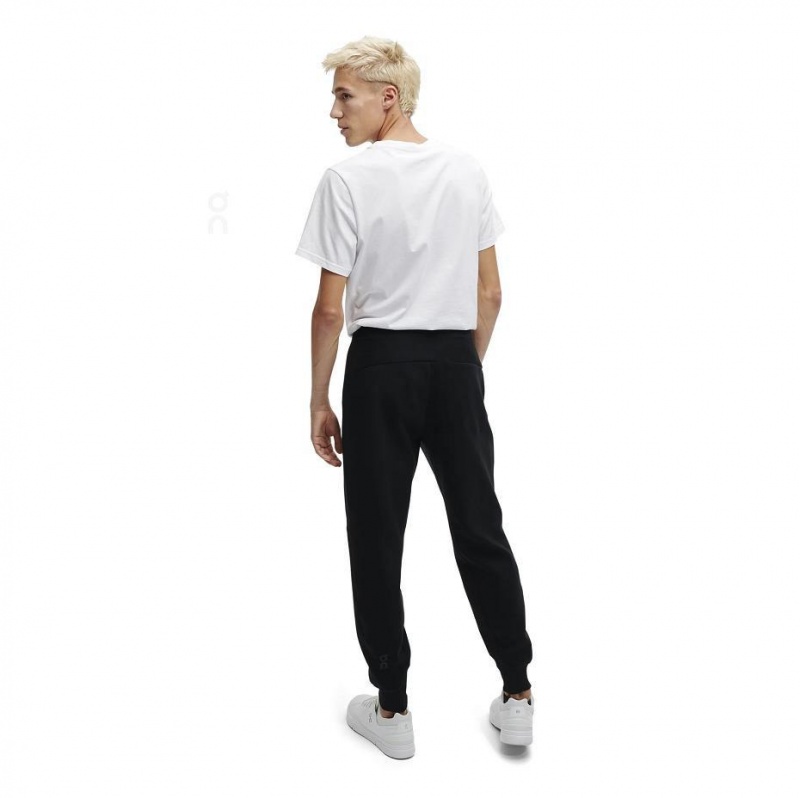 Pantalon On Cloud Sweat Hombre Negros | MX 3627QZ