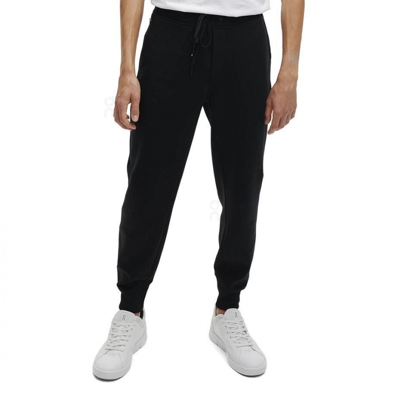 Pantalon On Cloud Sweat Hombre Negros | MX 3627QZ