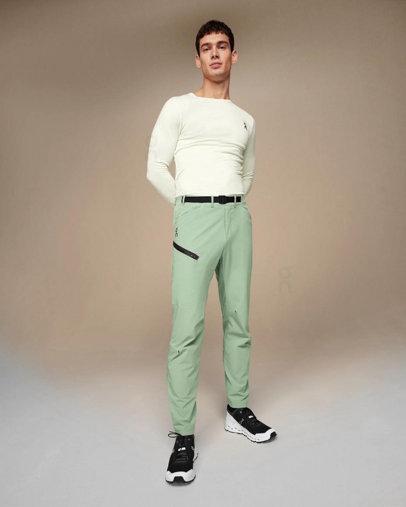 Pantalon On Cloud Trek Hombre Verdes | MX 3631GL