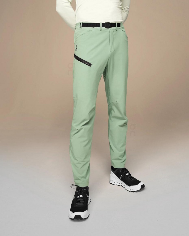 Pantalon On Cloud Trek Hombre Verdes | MX 3631GL