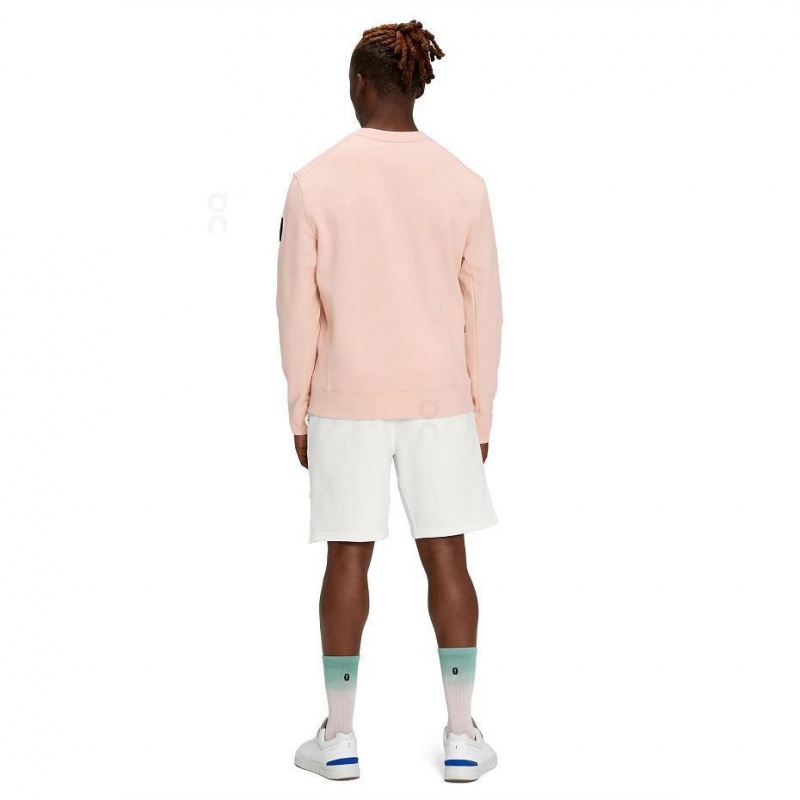 Sudadera On Cloud Crew Neck Hombre Rosas | MX 3670PQ