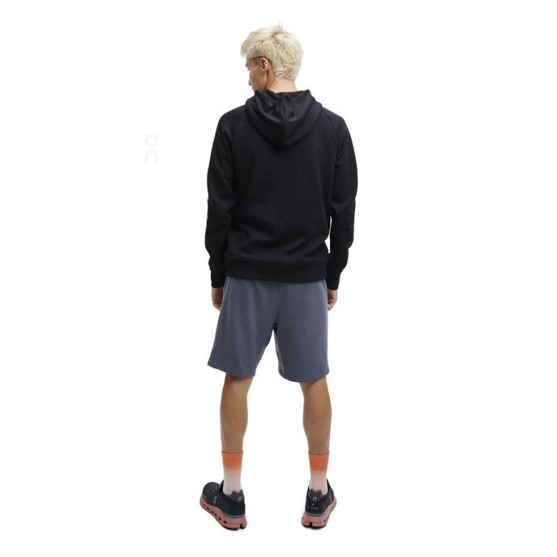 Sudadera con Capucha On Cloud Hombre Negros | MX 3674YU