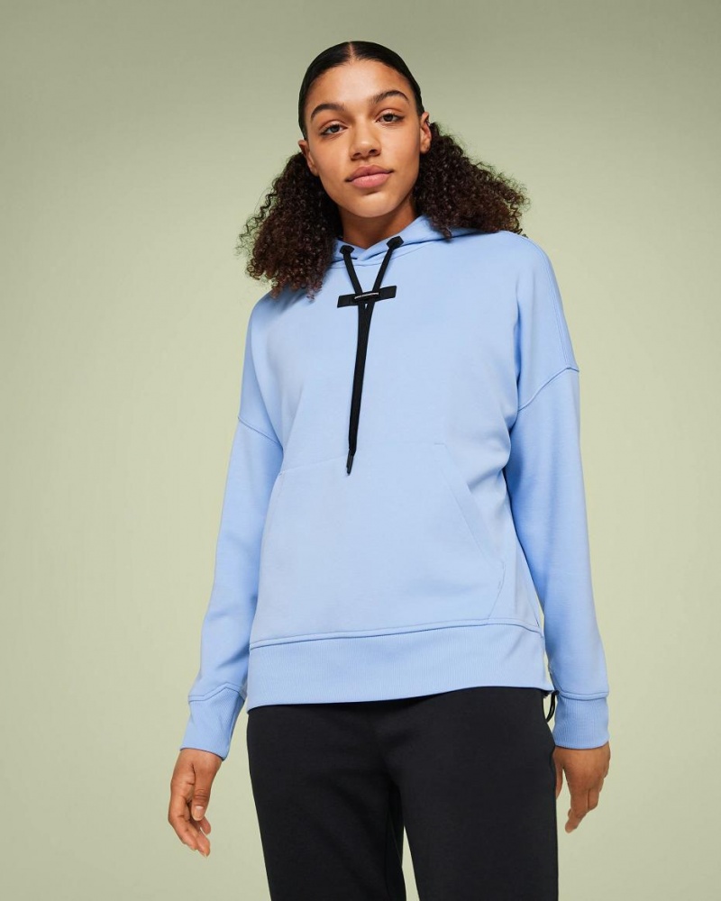 Sudadera con Capucha On Cloud Mujer Azules | MX 3277QZ