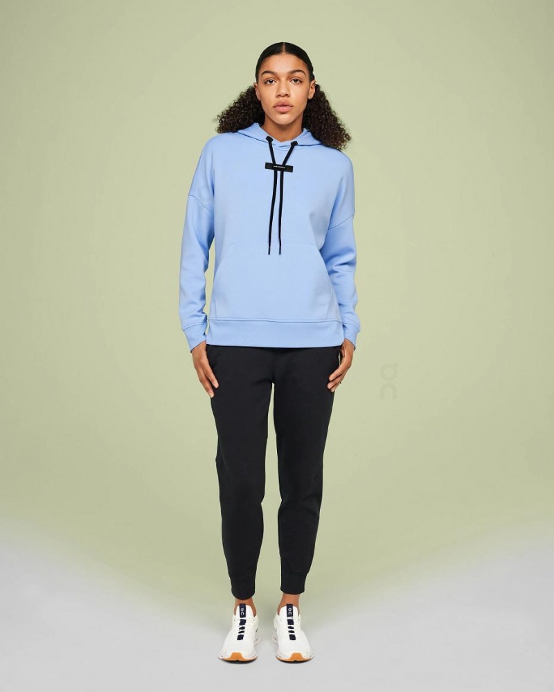 Sudadera con Capucha On Cloud Mujer Azules | MX 3277QZ