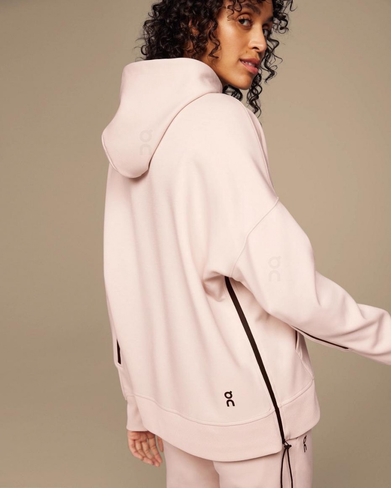 Sudadera con Capucha On Cloud Mujer Rosas | MX 3278MA