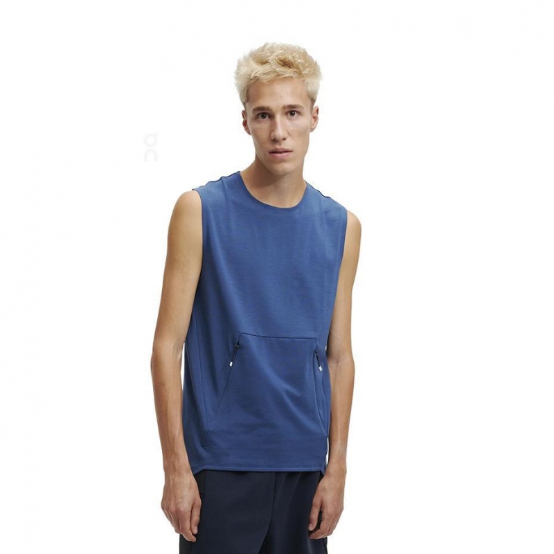 Tank On Cloud Entrenamiento Hombre Azules | MX 3734HK