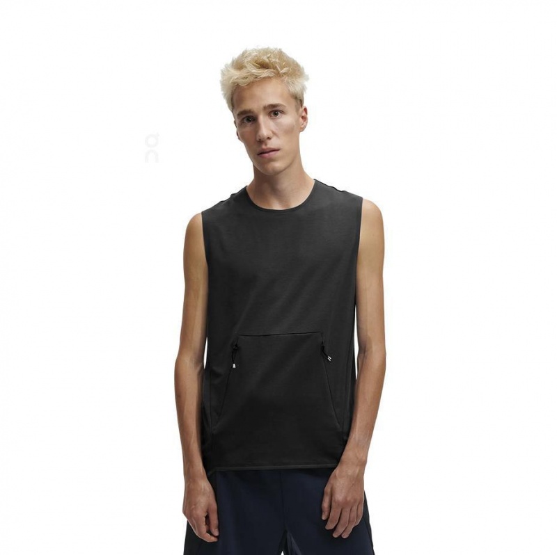 Tank On Cloud Entrenamiento Hombre Negros | MX 3733NB