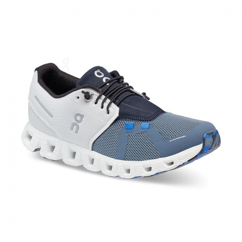 Tenis On Cloud Cloud 5 Fuse Mujer Blancos Azules | MX 2975KI