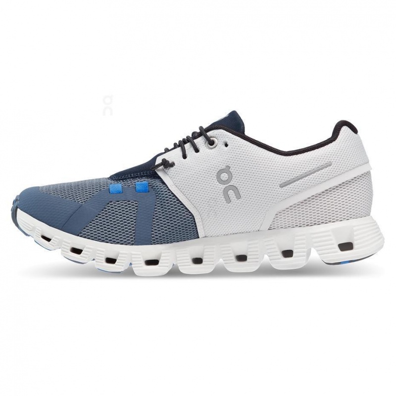 Tenis On Cloud Cloud 5 Fuse Mujer Blancos Azules | MX 2975KI