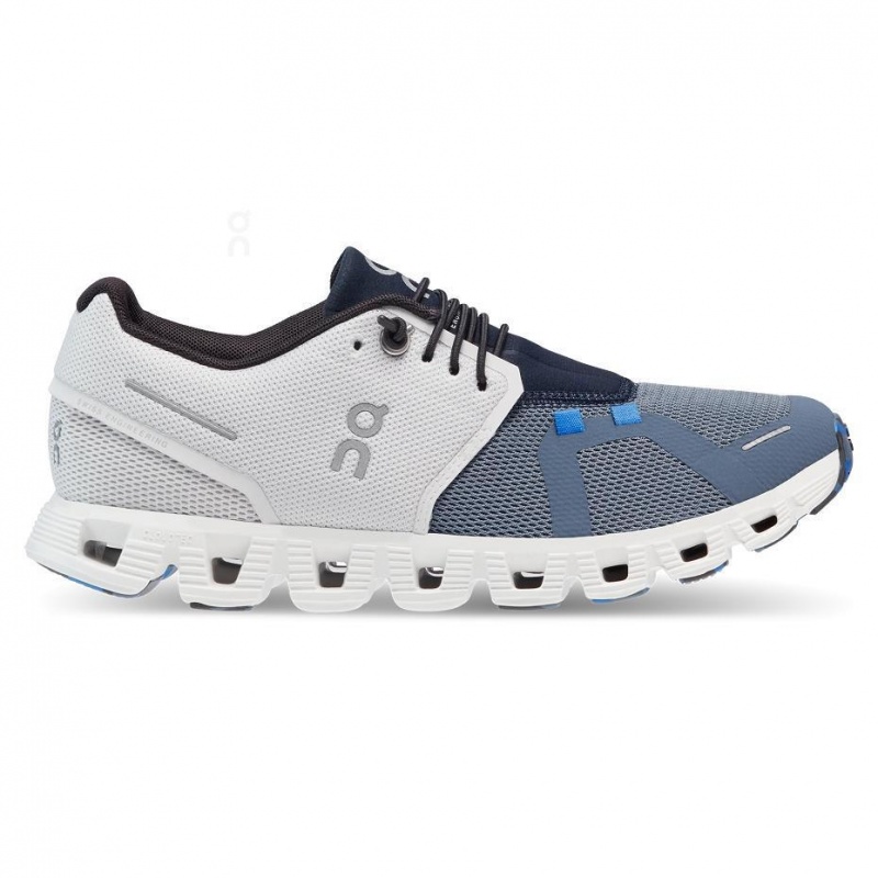 Tenis On Cloud Cloud 5 Fuse Mujer Blancos Azules | MX 2975KI