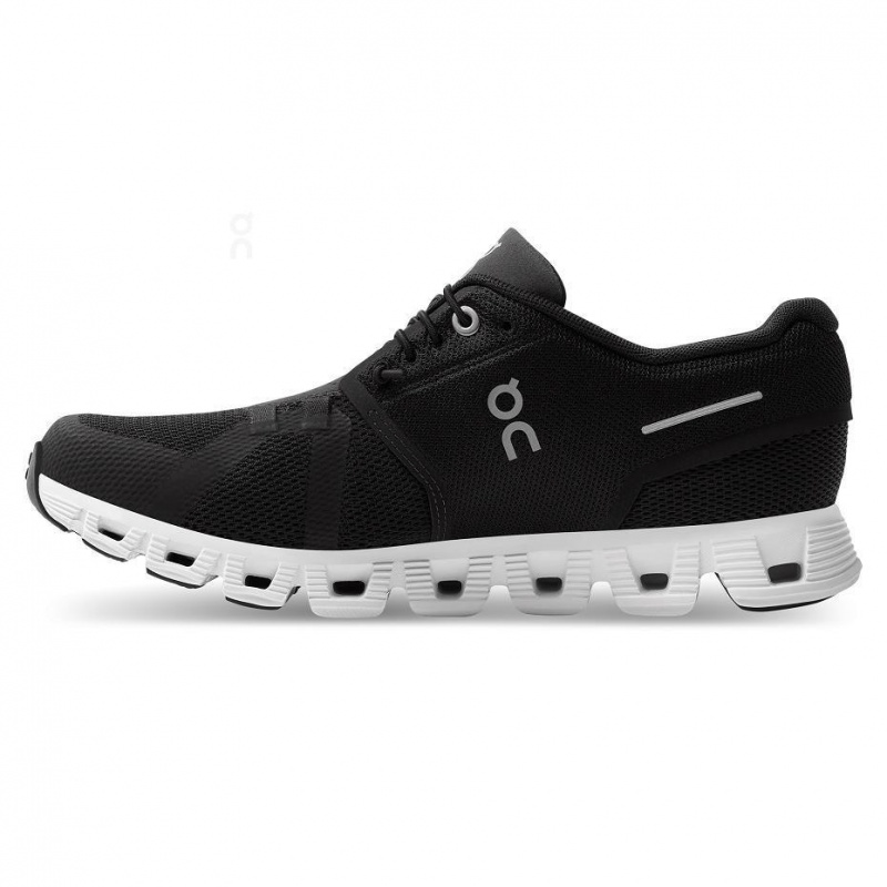 Tenis On Cloud Cloud 5 Mujer Negros Blancos | MX 2894WY