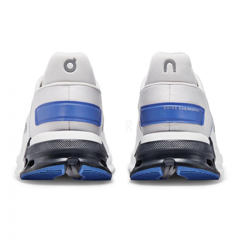 Tenis On Cloud Cloudnova Flux Hombre Blancos Azules | MX 3439YU