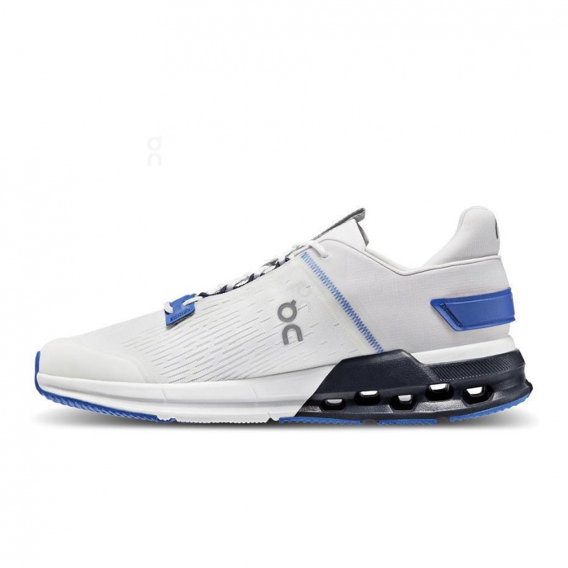 Tenis On Cloud Cloudnova Flux Hombre Blancos Azules | MX 3439YU