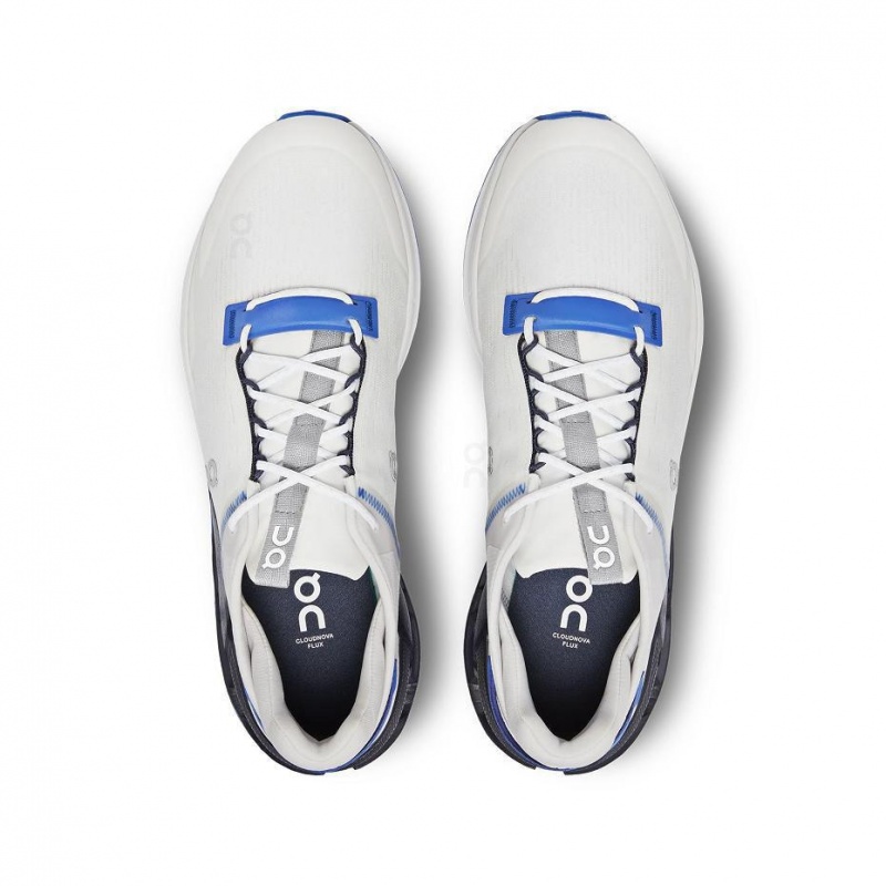 Tenis On Cloud Cloudnova Flux Hombre Blancos Azules | MX 3439YU