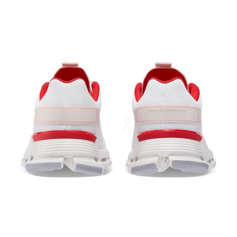 Tenis On Cloud Cloudnova Form Hombre Blancos Rojos | MX 3478SO