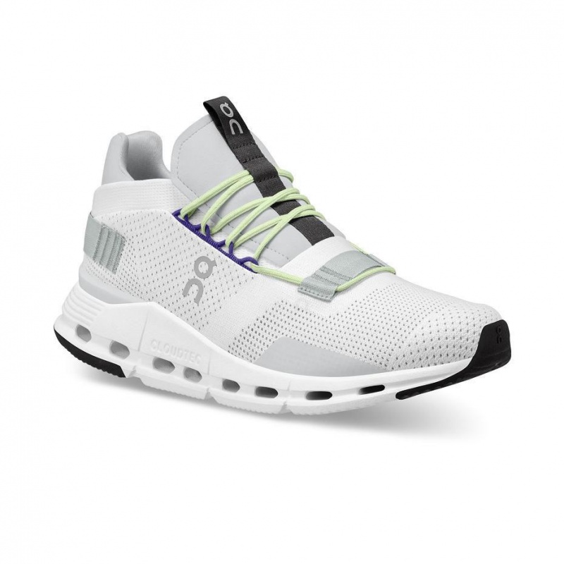 Tenis On Cloud Cloudnova Hombre Blancos Verdes | MX 3491YU