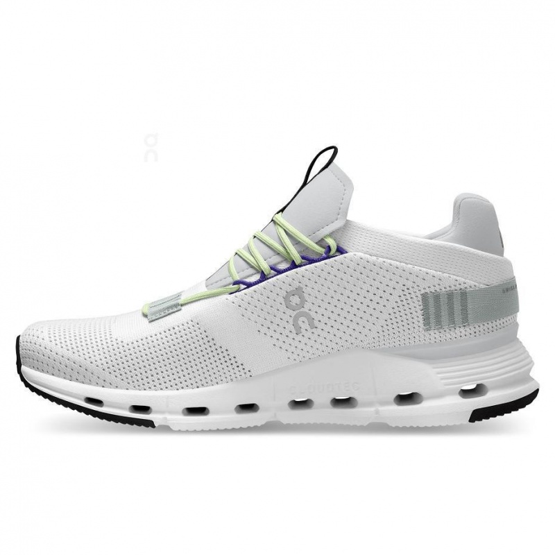 Tenis On Cloud Cloudnova Hombre Blancos Verdes | MX 3491YU