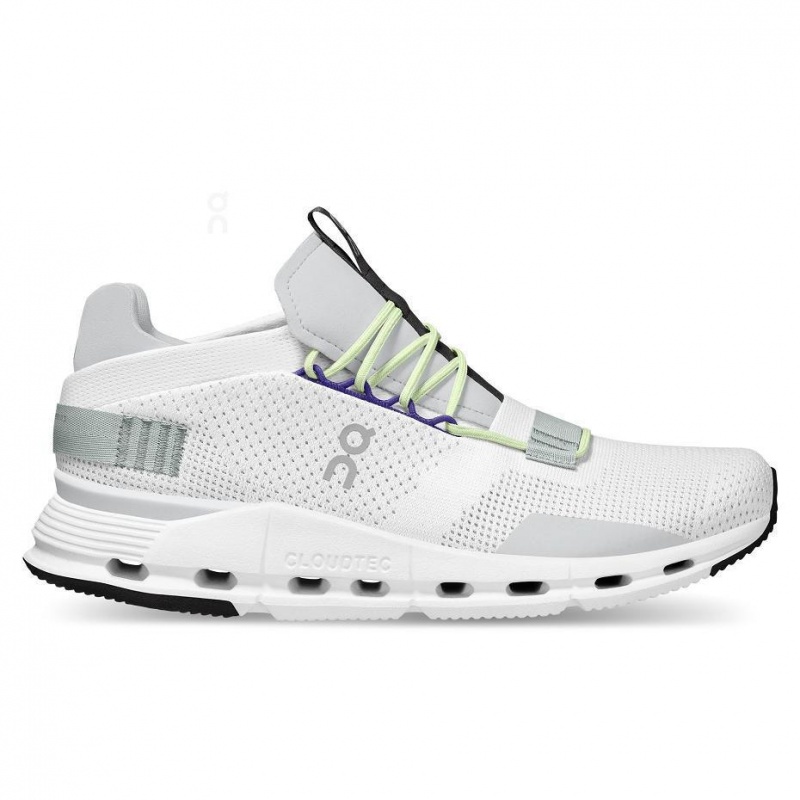 Tenis On Cloud Cloudnova Hombre Blancos Verdes | MX 3491YU