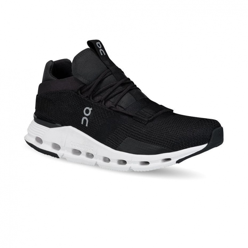 Tenis On Cloud Cloudnova Hombre Negros Blancos | MX 3488OR