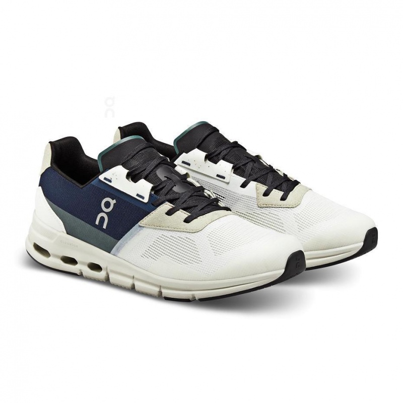 Tenis On Cloud Cloudrift Hombre Blancos Azul Marino | MX 3505KI