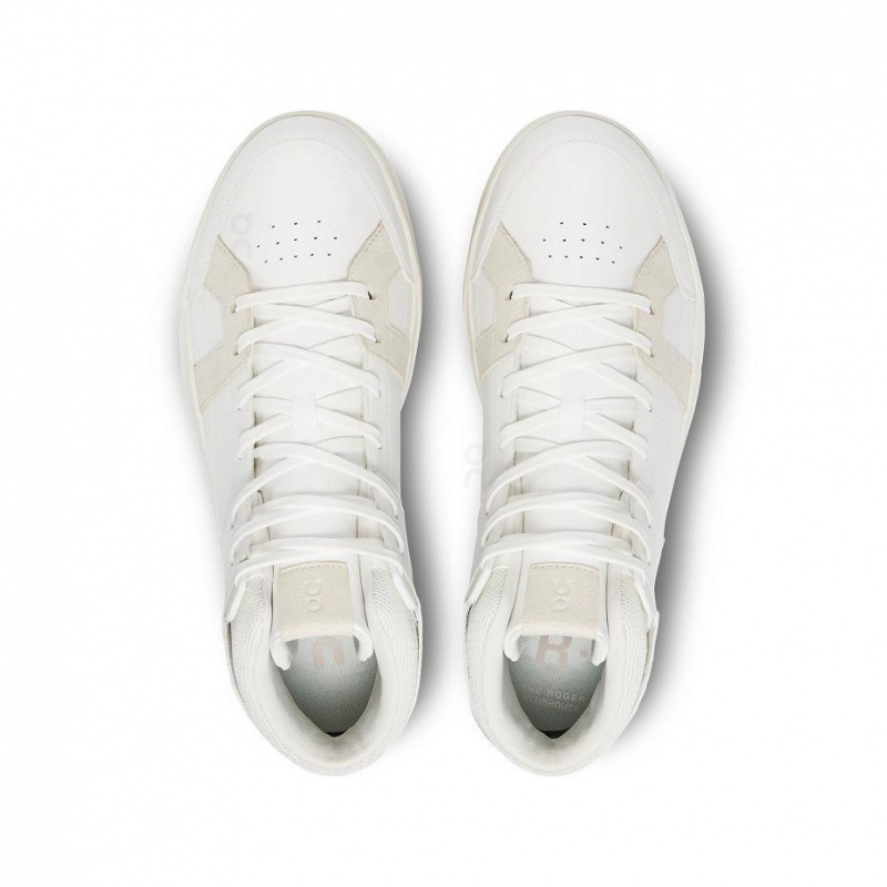 Tenis On Cloud THE ROGER Clubhouse Mid Hombre Blancos | MX 3521EX