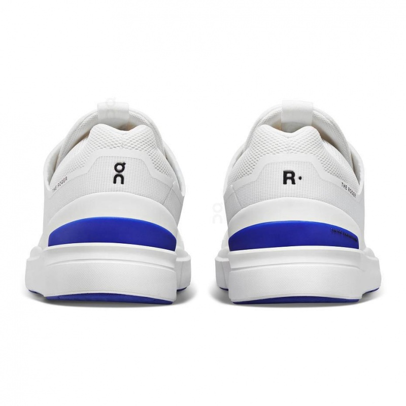 Tenis On Cloud THE ROGER Spin Hombre Blancos Azul Rey | MX 3470WY