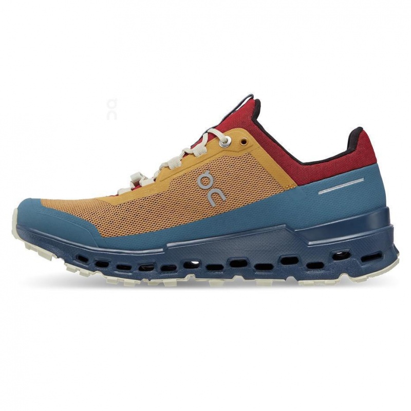 Tenis Trail Running On Cloud Cloudultra Mujer Amarillos Azules | MX 3082QZ