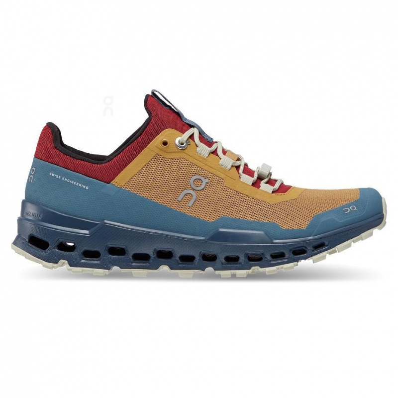 Tenis Trail Running On Cloud Cloudultra Mujer Amarillos Azules | MX 3082QZ