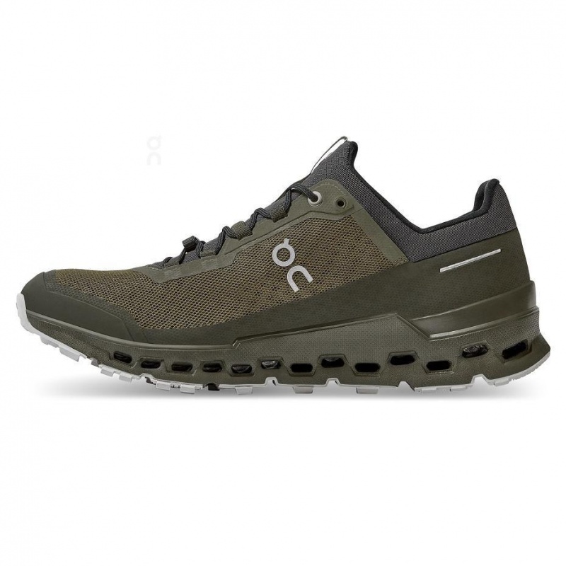 Tenis Trail Running On Cloud Cloudultra Hombre Verde Oliva | MX 3616SO