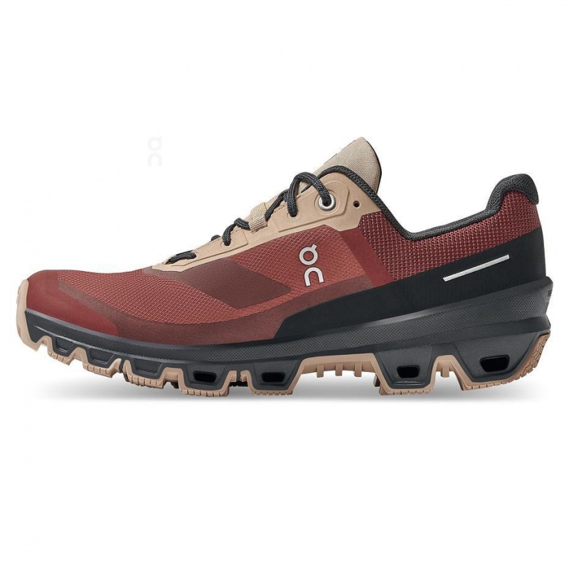 Tenis Trail Running On Cloud Cloudventure Impermeables Mujer Vino | MX 3071SO