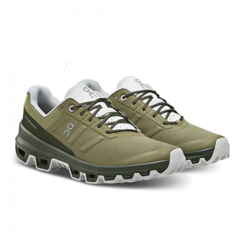 Tenis Trail Running On Cloud Cloudventure Hombre Verde Oliva | MX 3595YU