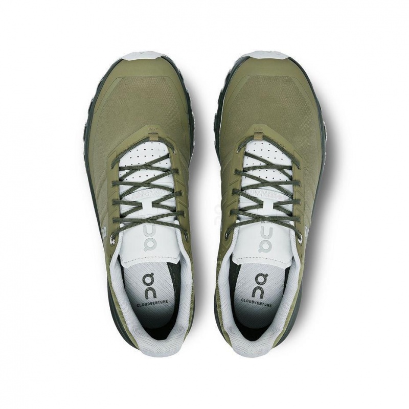 Tenis Trail Running On Cloud Cloudventure Hombre Verde Oliva | MX 3595YU