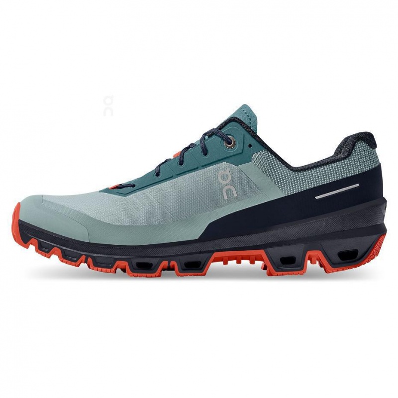 Tenis Trail Running On Cloud Cloudventure Hombre Turquesa | MX 3601MA