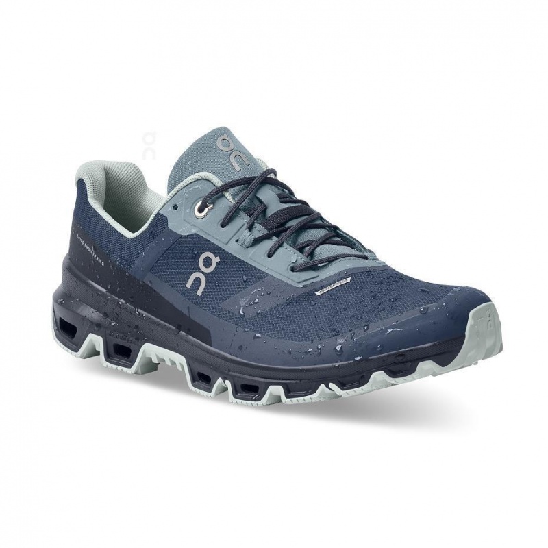 Tenis Trail Running On Cloud Cloudventure Impermeables Hombre Azul Marino | MX 3609KI