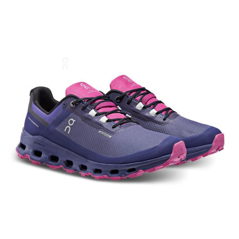 Tenis Trail Running On Cloud Cloudvista Impermeables Mujer Morados | MX 3065MA