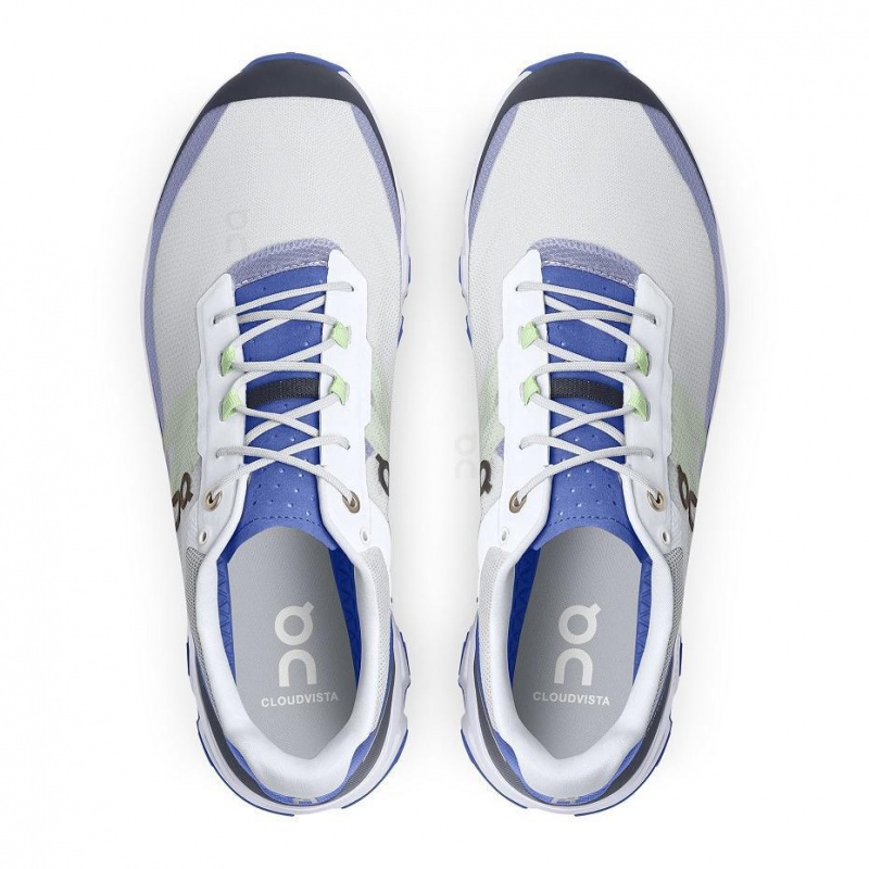 Tenis Trail Running On Cloud Cloudvista Hombre Grises Azul Rey | MX 3593IS