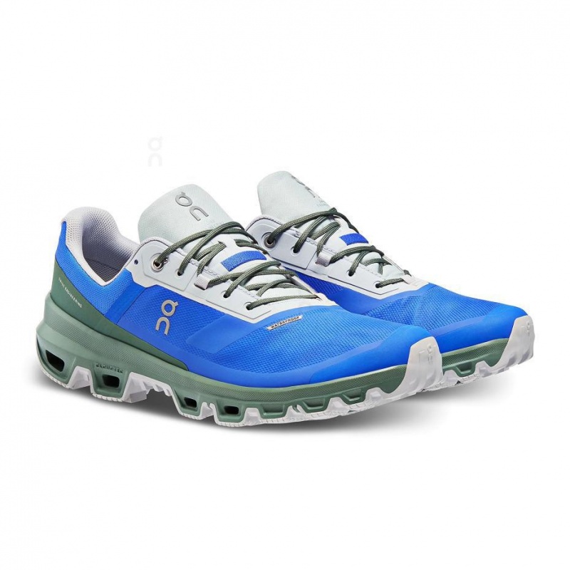 Tenis de Senderismo On Cloud Cloudventure Impermeables Hombre Azules | MX 3565AP