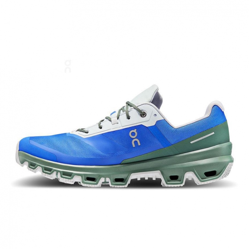 Tenis de Senderismo On Cloud Cloudventure Impermeables Hombre Azules | MX 3565AP