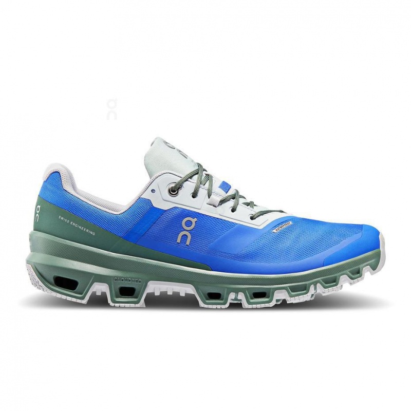 Tenis de Senderismo On Cloud Cloudventure Impermeables Hombre Azules | MX 3565AP